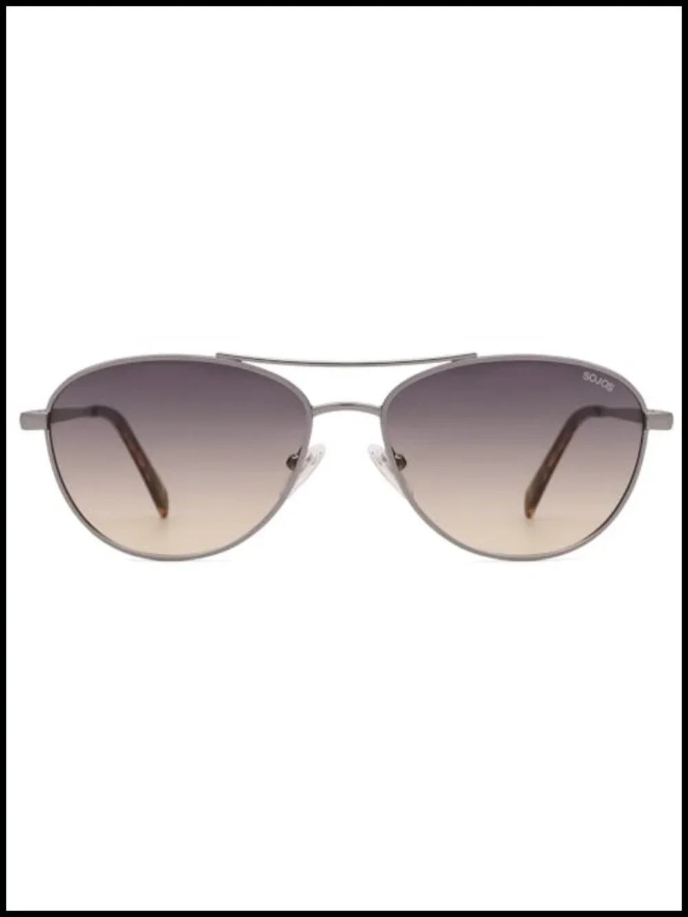 Retro Polarized Aviator Sunglasses for Women Men 70s Style UV Protection